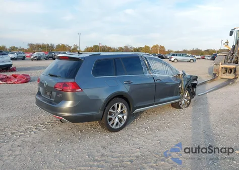 2017 Volkswagen Golf Alltrack Tsi Sel из США, поврежденный, VIN 3VWH17AU7HM504836